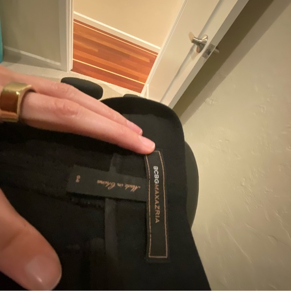 BCBG Belted Trousers Sz 4 - Picture 5 of 6